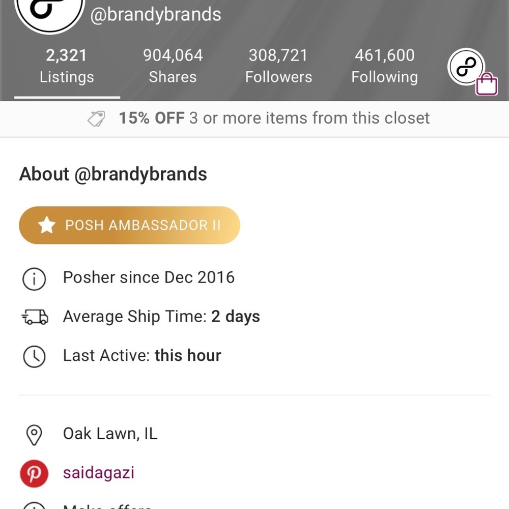 Scammer @Brandybrands